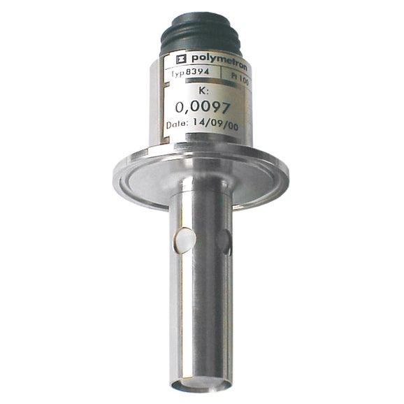 POLYMETRON 8394 2EL contact cond. sensor, K=0.01cm<sup>-1</sup>,1.5", sanitary