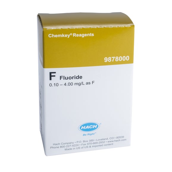 Fluoride Chemkey® Reagents (box of 25)