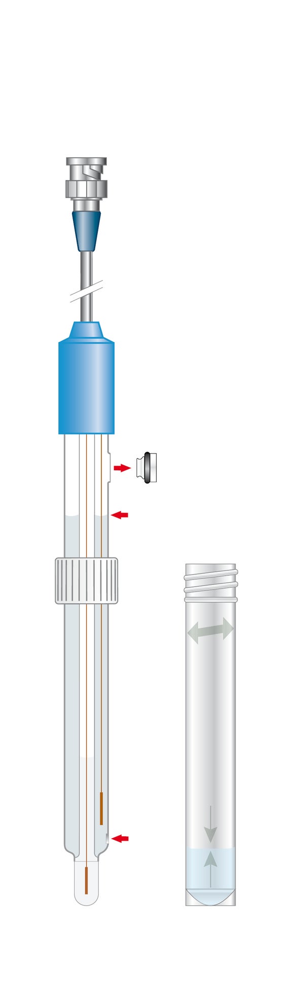 Sension+ pH combination electrode 5012 for high performance for general aqueous samples
