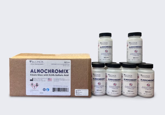 Detergent, Alnochromix, Cleaning Reagent for cleaning glass, 10 x 3.1 oz bottles/bx
