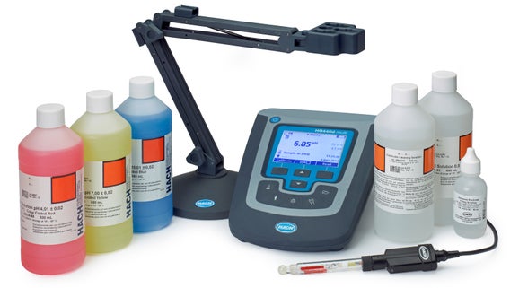 HQ440d Benchtop Meter Package with PHC725 pH Ultra Electrode