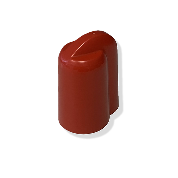 End cap red for 40 mm mounting pipes (E-chem, DO, pH, ORP, Conductivity)