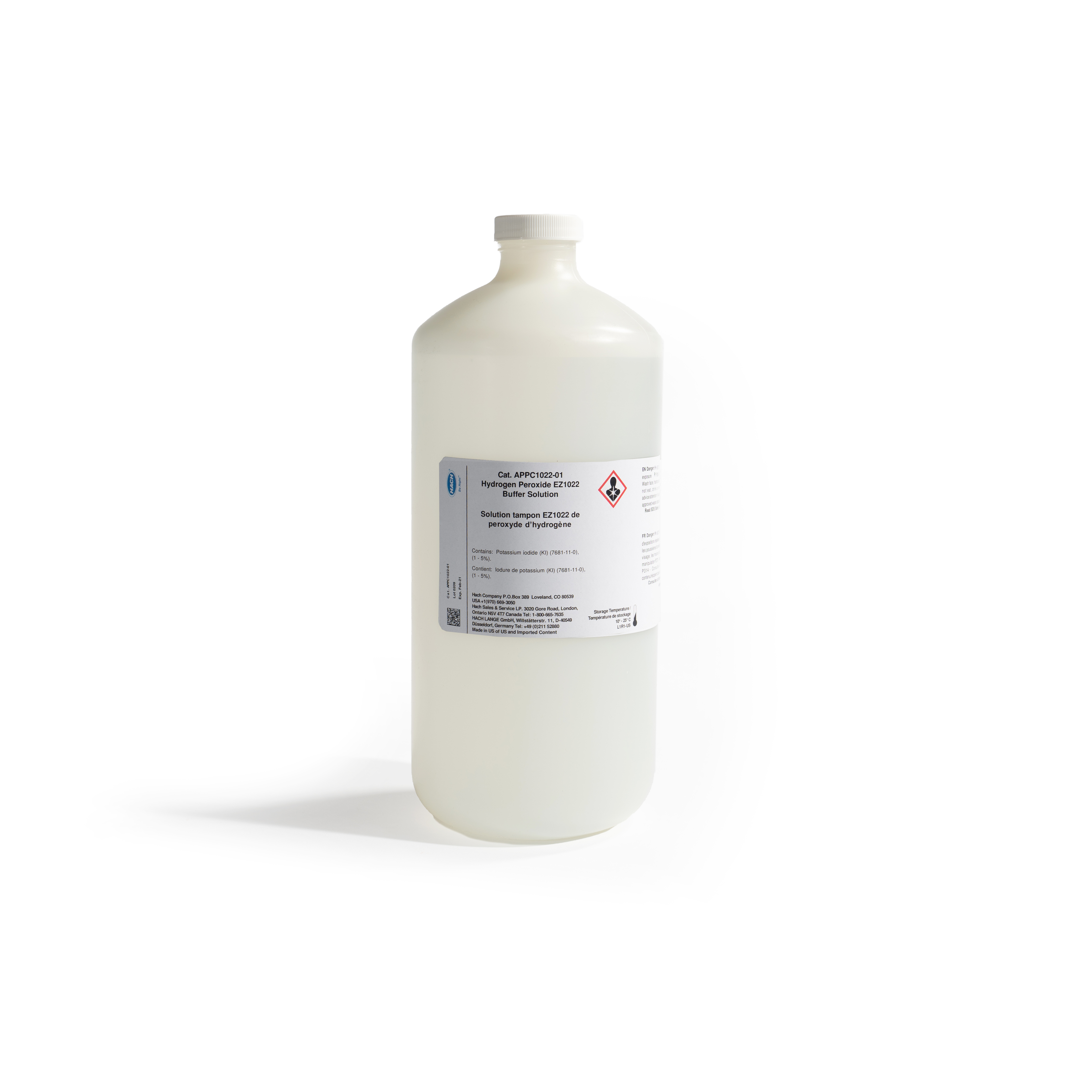 Buffer solution for EZ1022 H₂O₂ Analyzer, 2 L