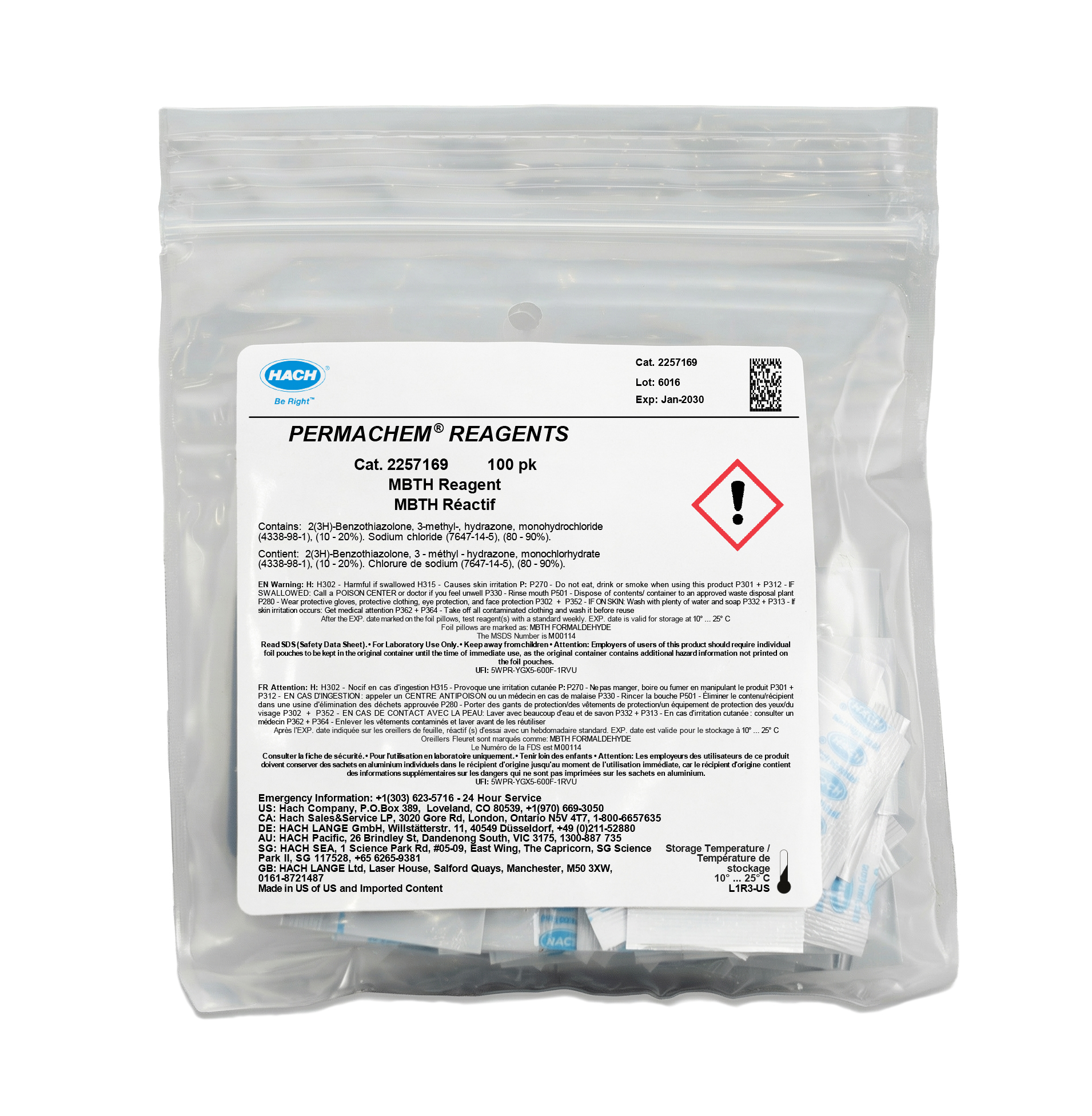Glutaraldehyde Test Kit, Model GT-1 | Hach