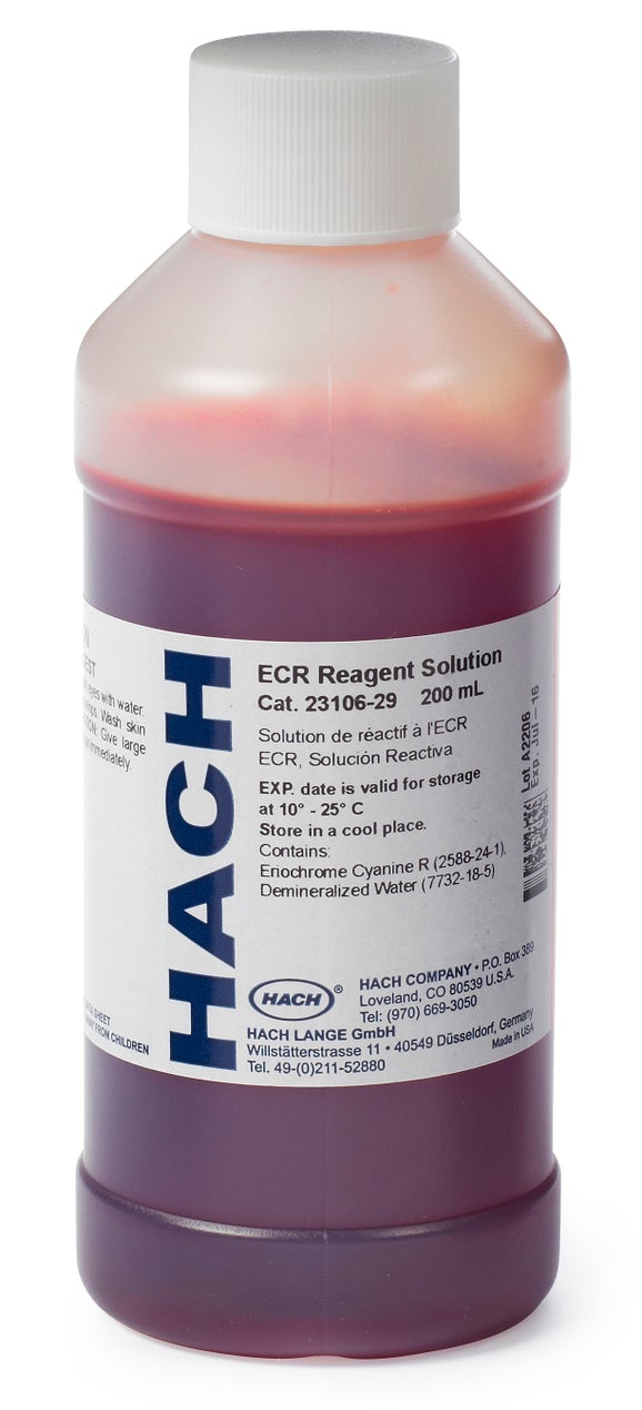 ECR Reagent Solution for Aluminum in Brine, 200 mL