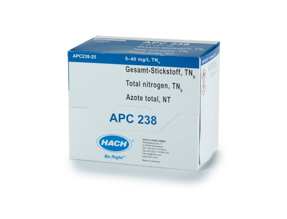 Total Nitrogen cuvette test, 5-40 mg/L, for AP3900 Laboratory Robot