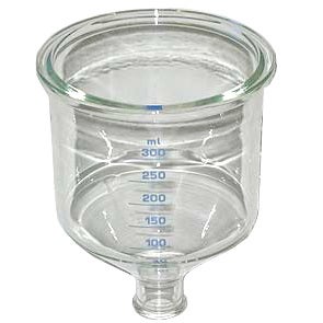 Glass metering vessel 350 mL