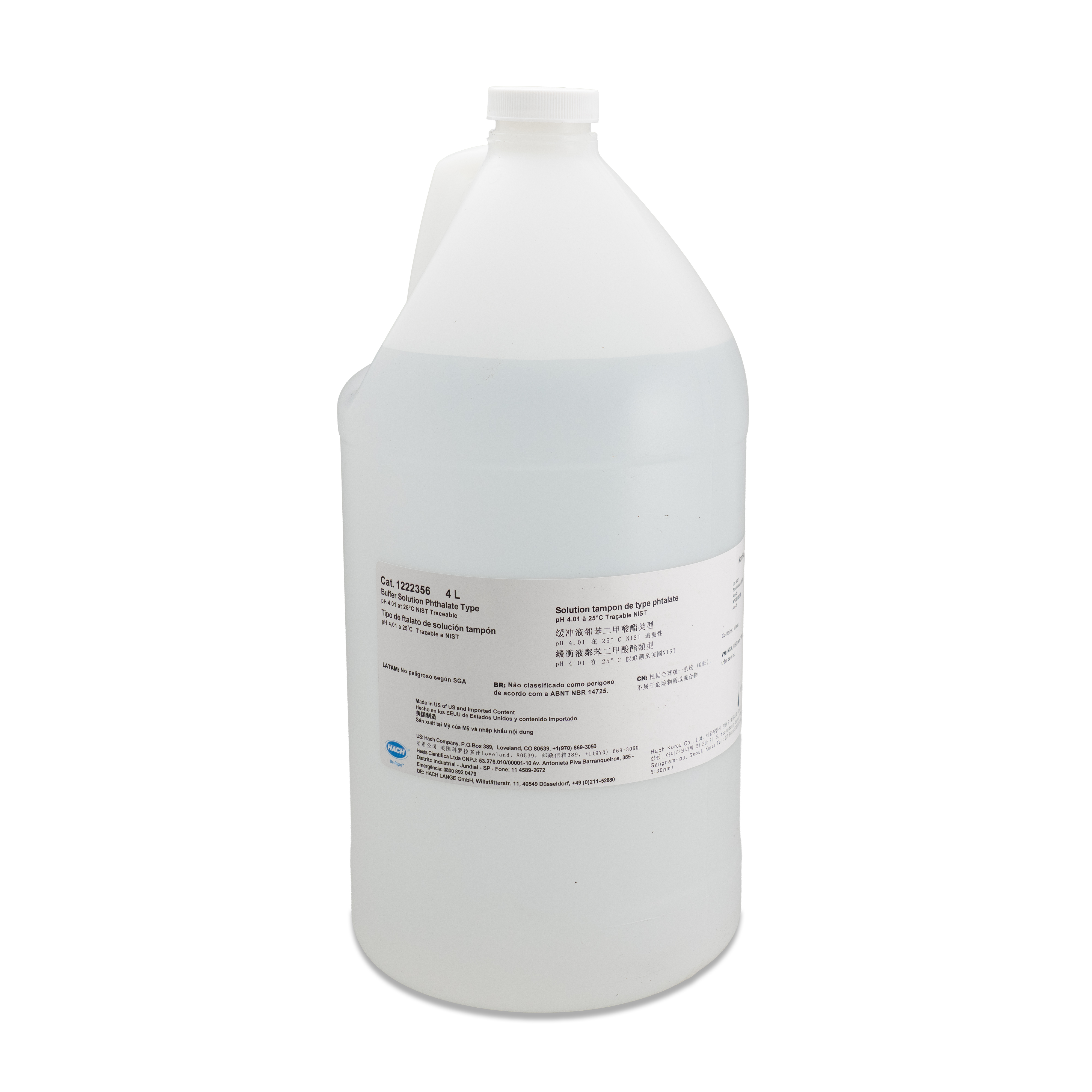 Buffer Solution, pH 10.01, 4 L | Hach