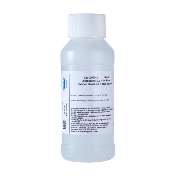Alkali Buffer, 3.0 N, 100 mL