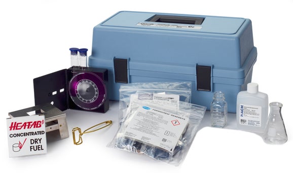 Chromium Test Kit,  Model CH-12, Color Disc,  0.1-1.3 mg/L Cr