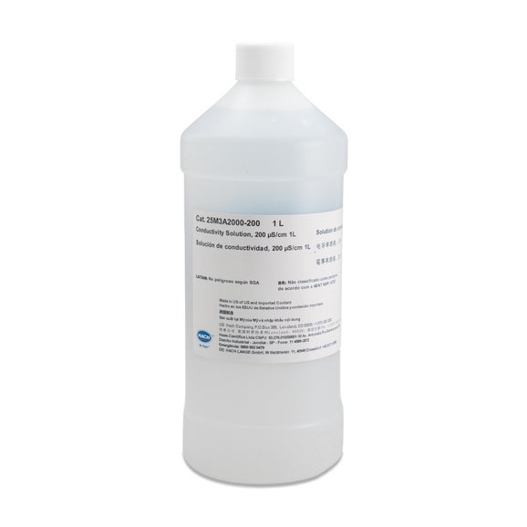 Conductivity Solution, 200 µS/cm, 1 L