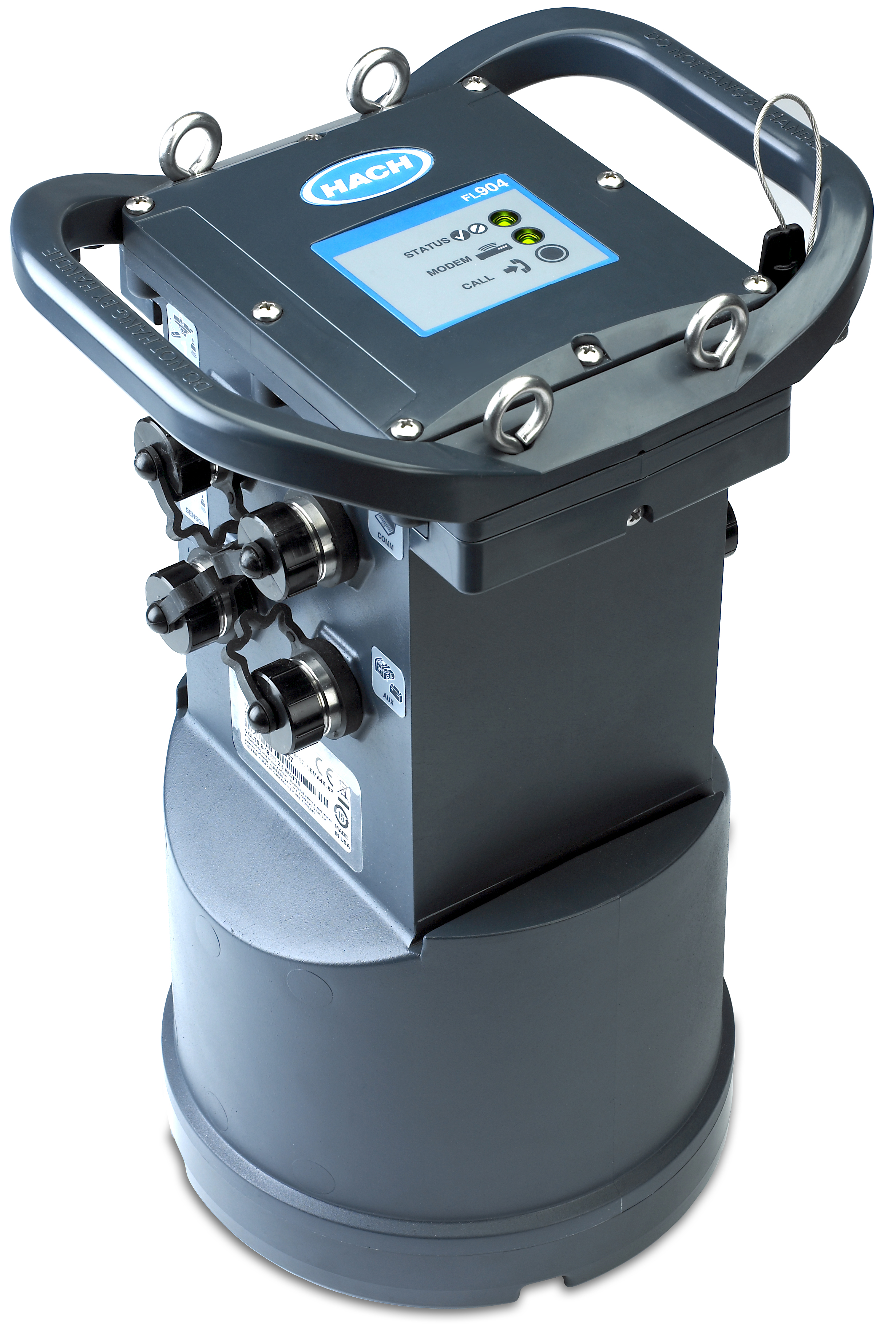 FL904 Flow Logger, 4 sensor ports, Wireless-Activated Verizon | Hach