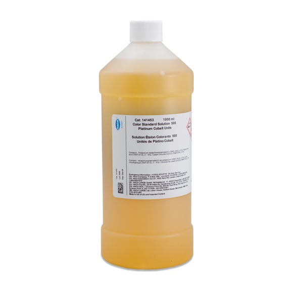 Color Standard Solution, 500 Pt Co Units, 1 L