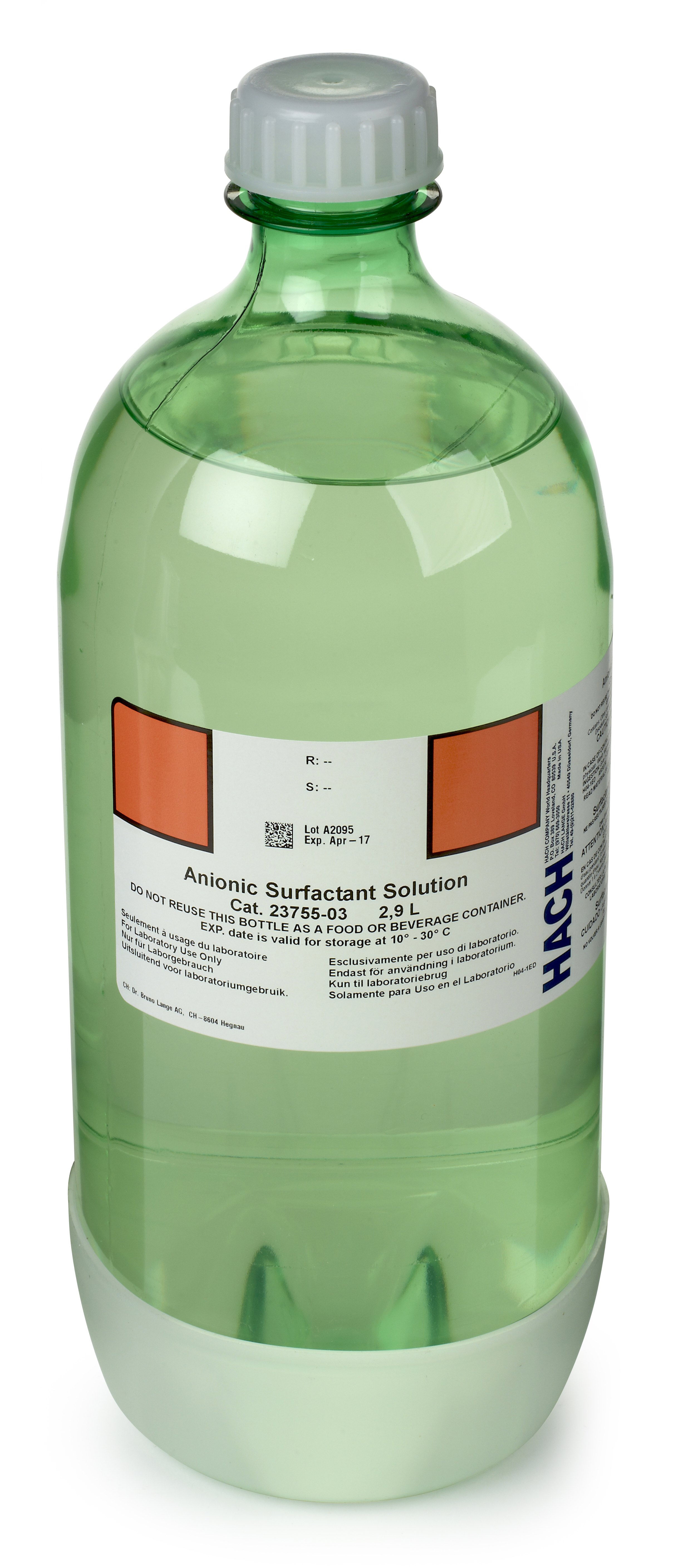 Anionic Surfactant Solution 2.9 L for Series 5000 Low Range