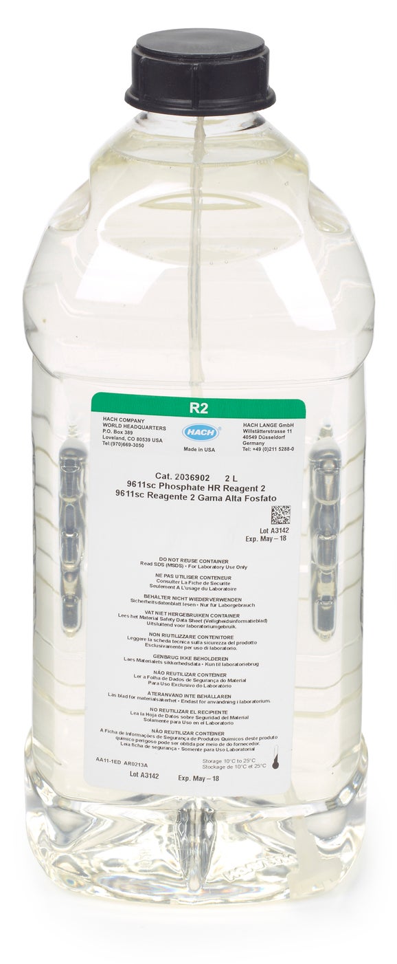 Reagent 2, Polymetron 9611sc Phosphate High range