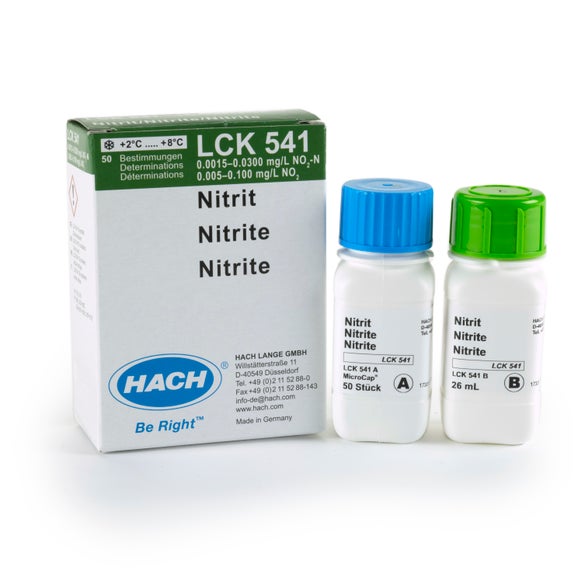 Nitrite trace cuvette test 0.0015-0.03 mg/L NO₂-N, 50 tests