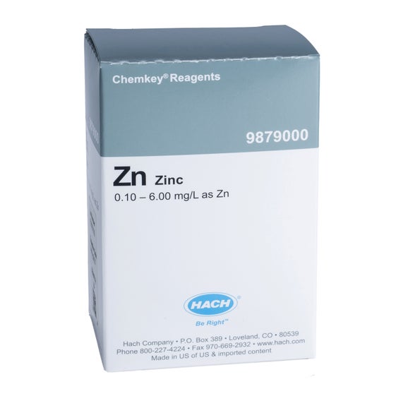 Zinc Chemkey Reagents (box of 25)