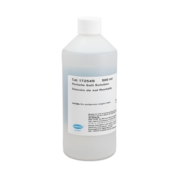 Rochelle salt solution, 500 mL