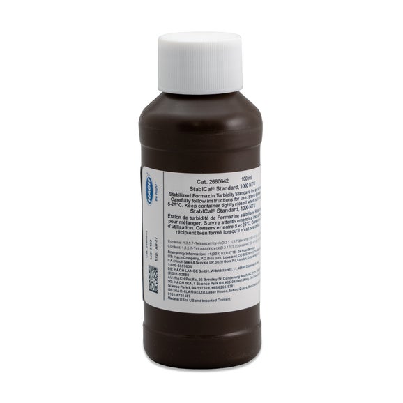 Stablcal Stabilised Formazine Turbidity Standard, 1000 NTU, 100 mL