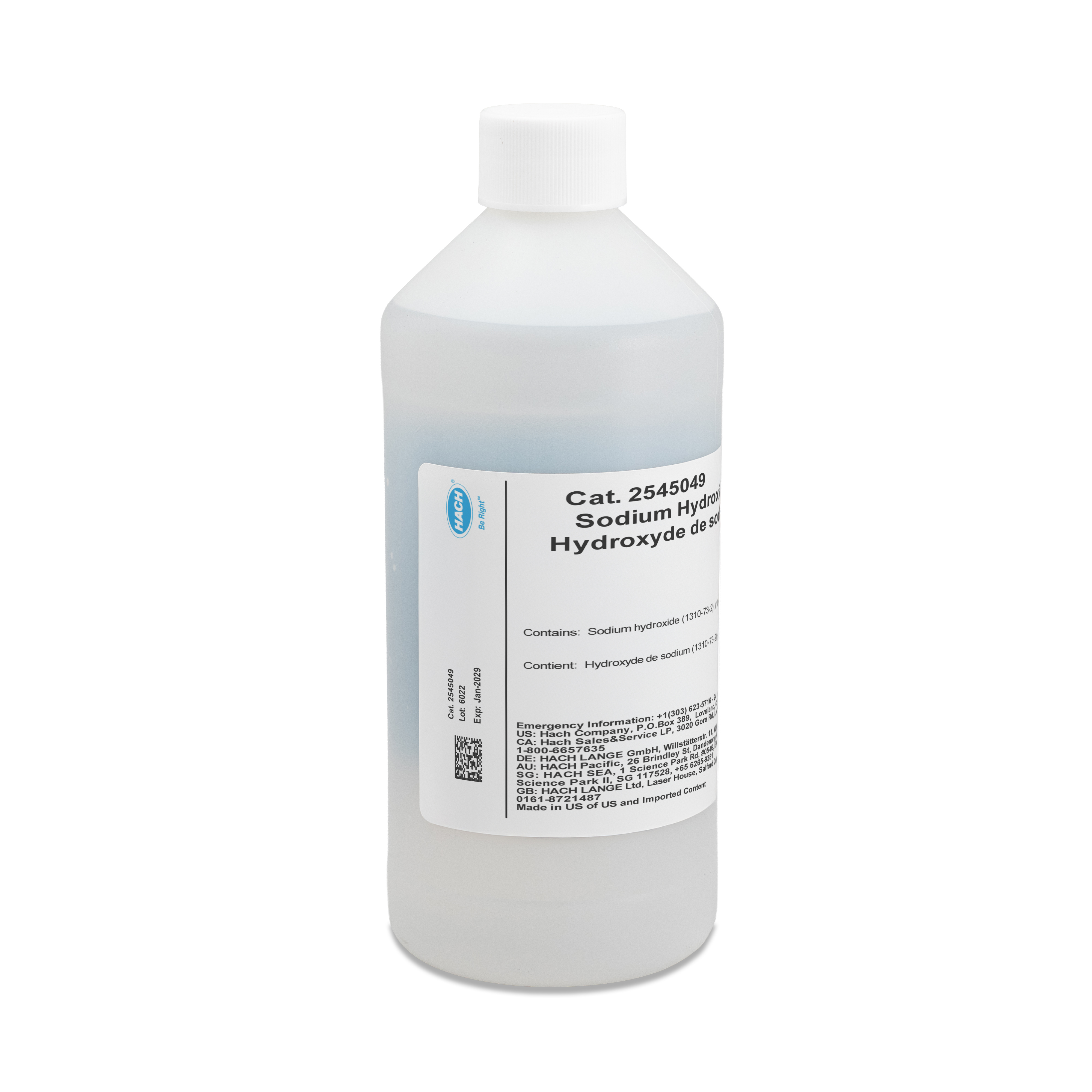Sodium Hydroxide Standard Solution, 10 N, 500 mL