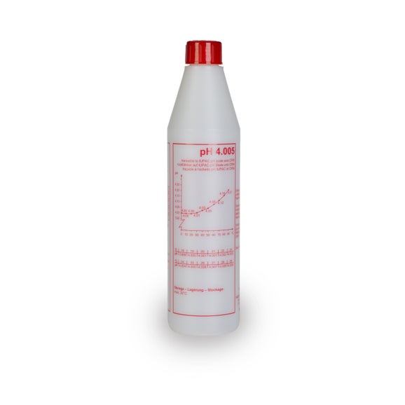 pH 4.005 Certified Reference Material CRM Buffer Standard Solution, IUPAC, 500 mL