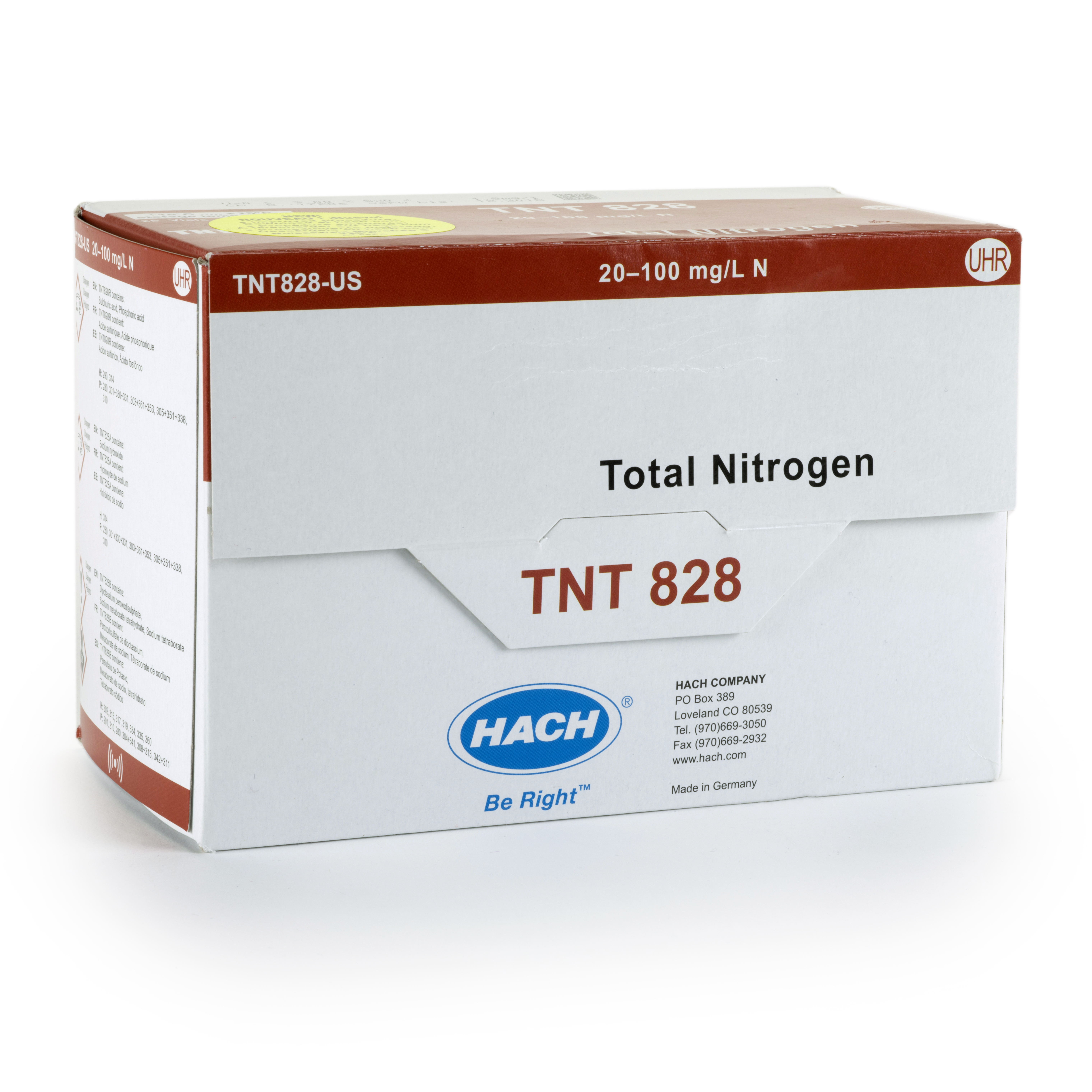 Nitrogen (Total) TNTplus Vial Test, LR (1-16 mg/L N), 25