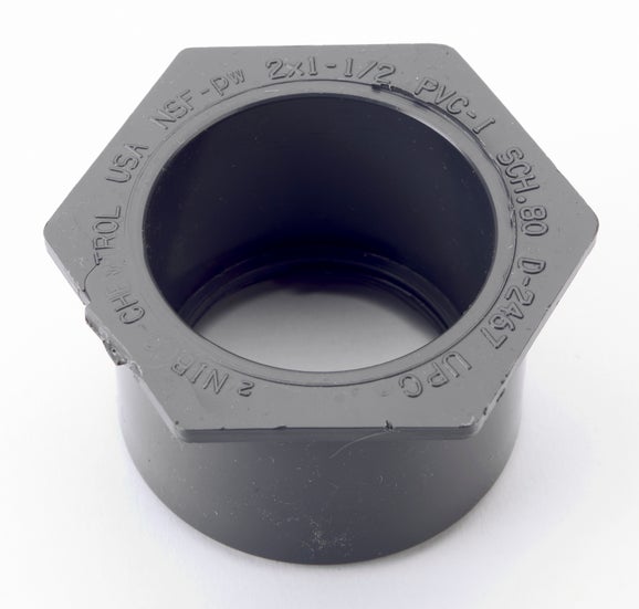 HEX Bushing -- PVC 