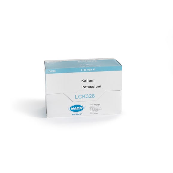 Potassium cuvette test 8-50 mg/L K, 24 tests