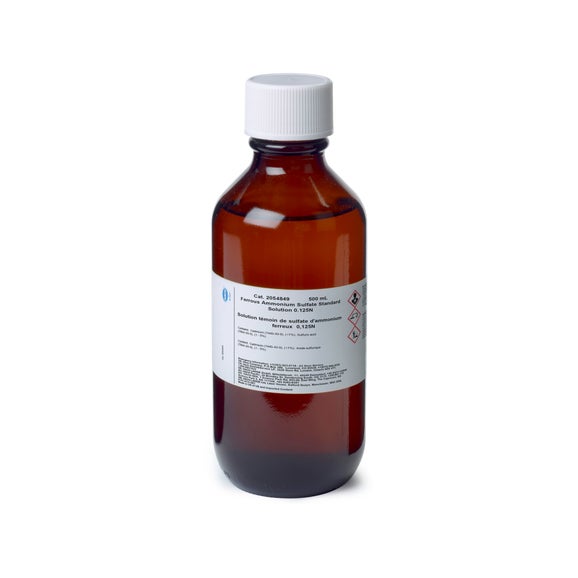 Ferrous Ammonium Sulfate Standard Solution, 0.125 N, 500 mL