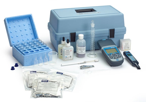 CEL basic portable colorimeter laboratory, wastewater